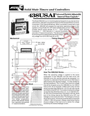 438USAI-2 datasheet  